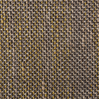 BAXTON STUDIO NURTEN MODERN AND CONTEMPORARY YELLOW AND GREY HANDWOVEN HEMP BLEND AREA RUG