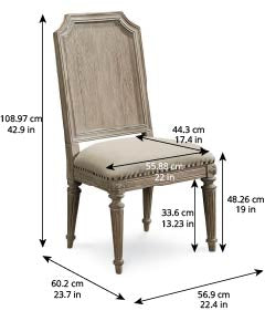 Arch Salvage Mills Side Chair (Purchase In Qty Of 2 Required, Priced Individually)