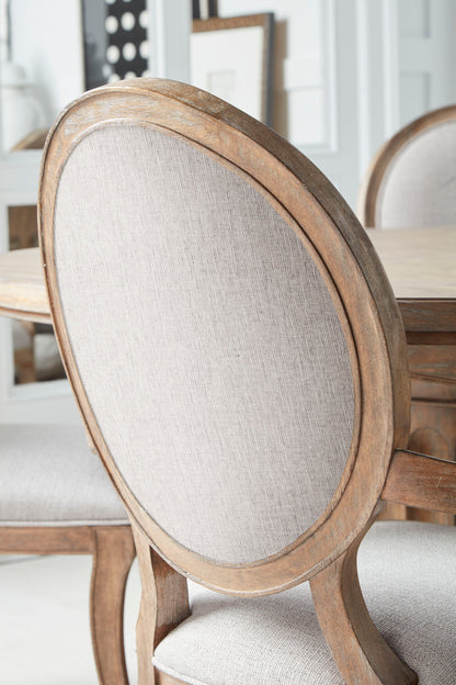 Architrave Oval Side Chair (Purchase In Qty Of 2 Required, Priced Individually)