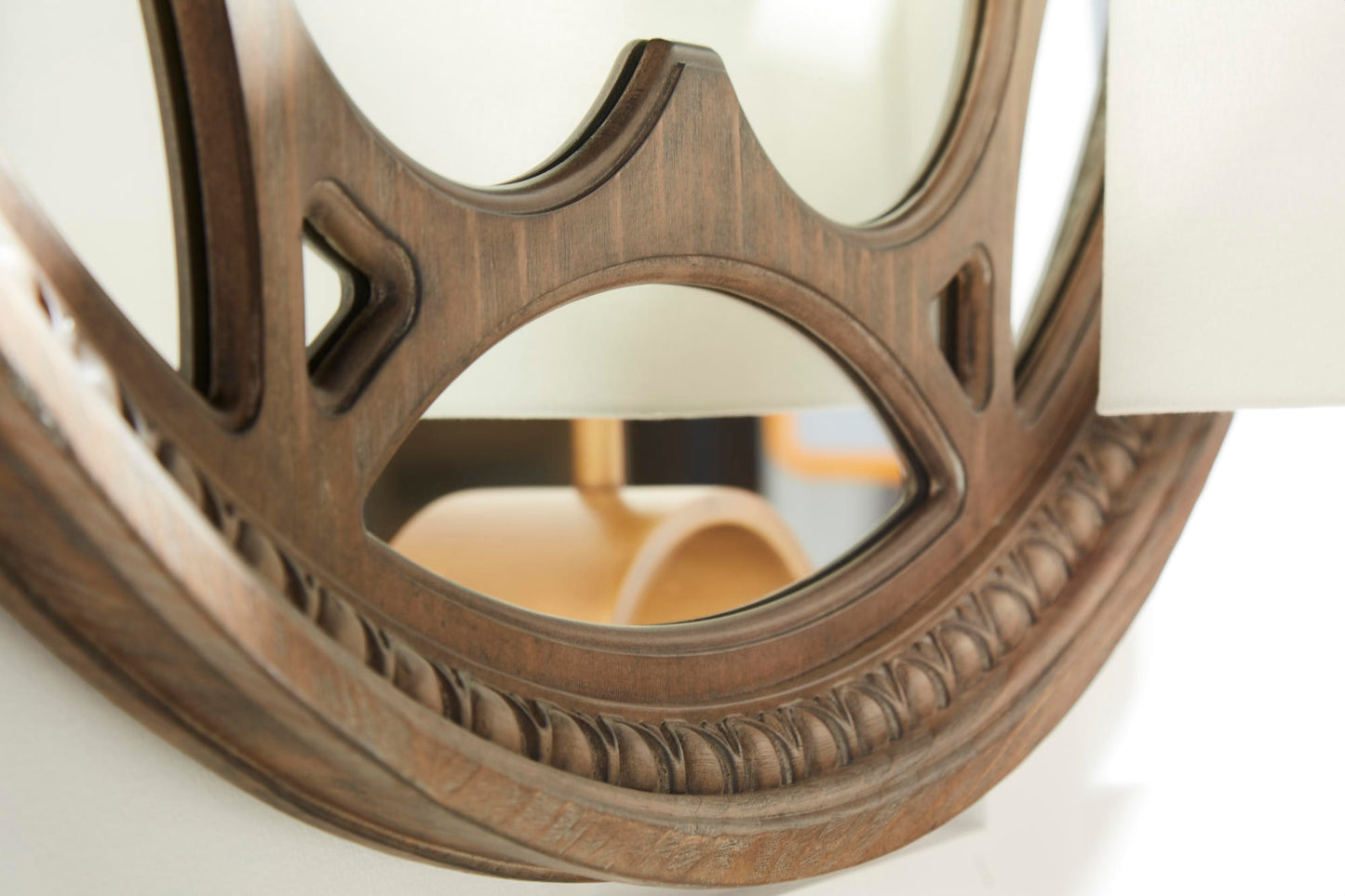 Architrave Round Mirror