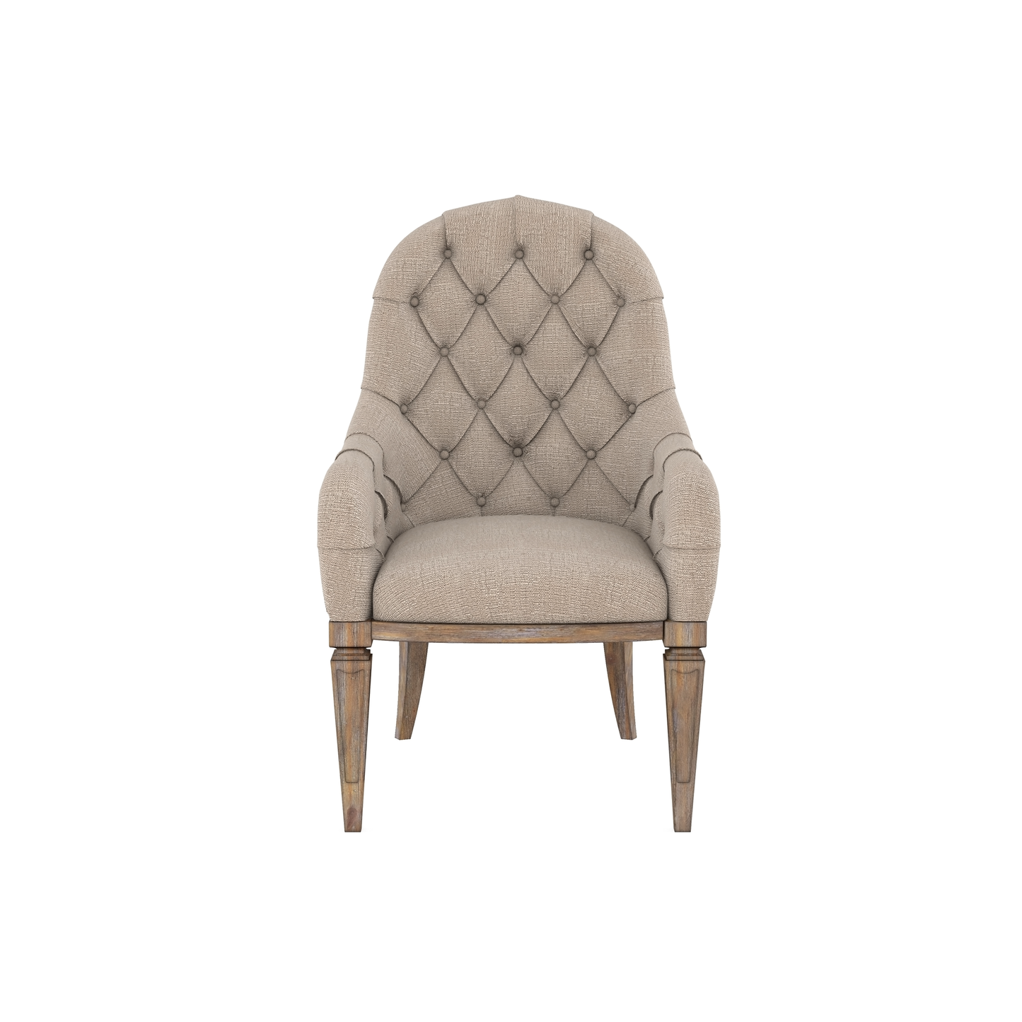 Architrave Upholstered Arm Chair