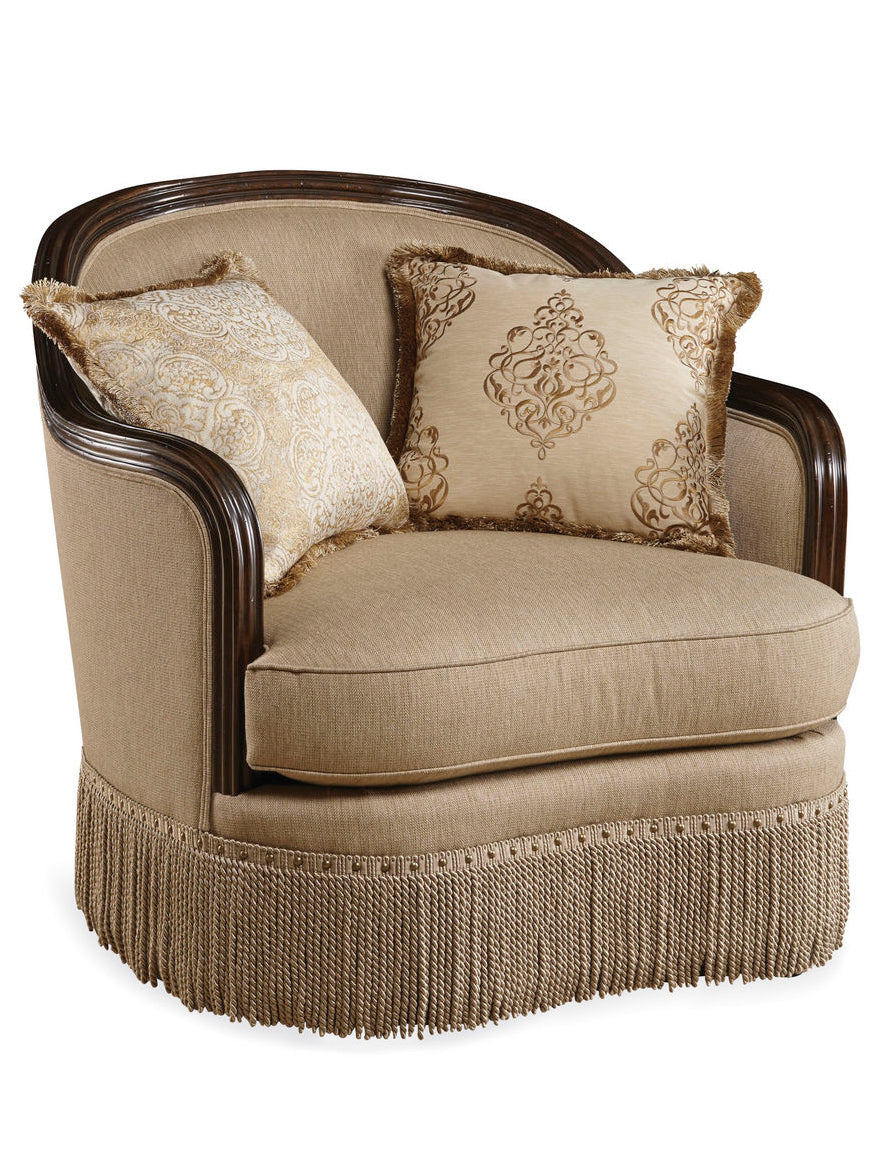 Giovanna Golden Quartz Matching Chair