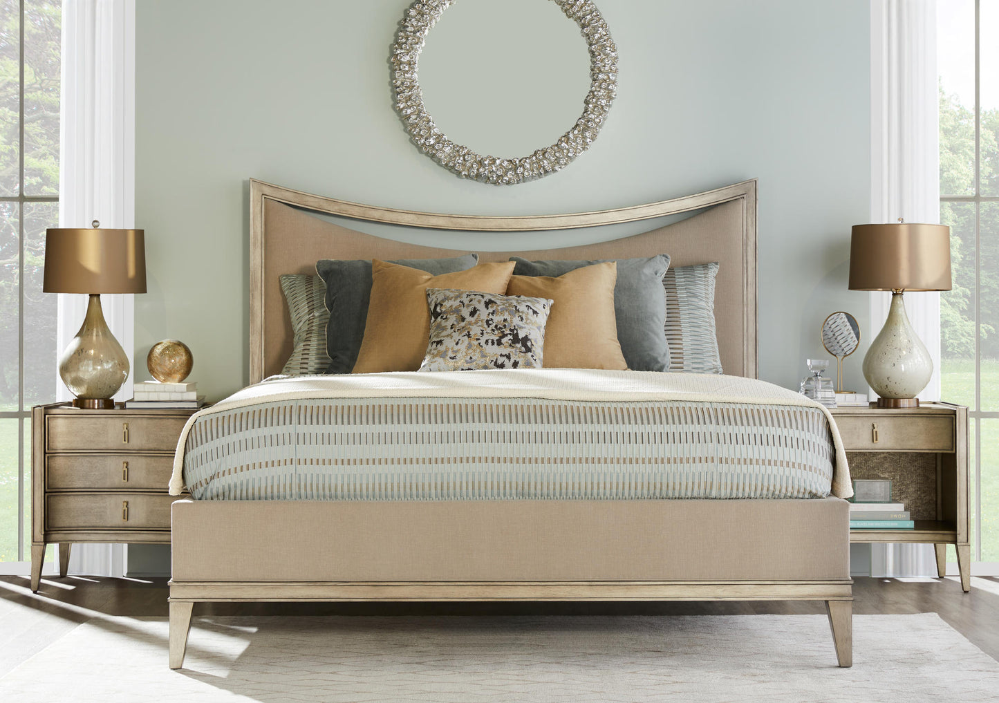 Cove Queen Upholstered Bed