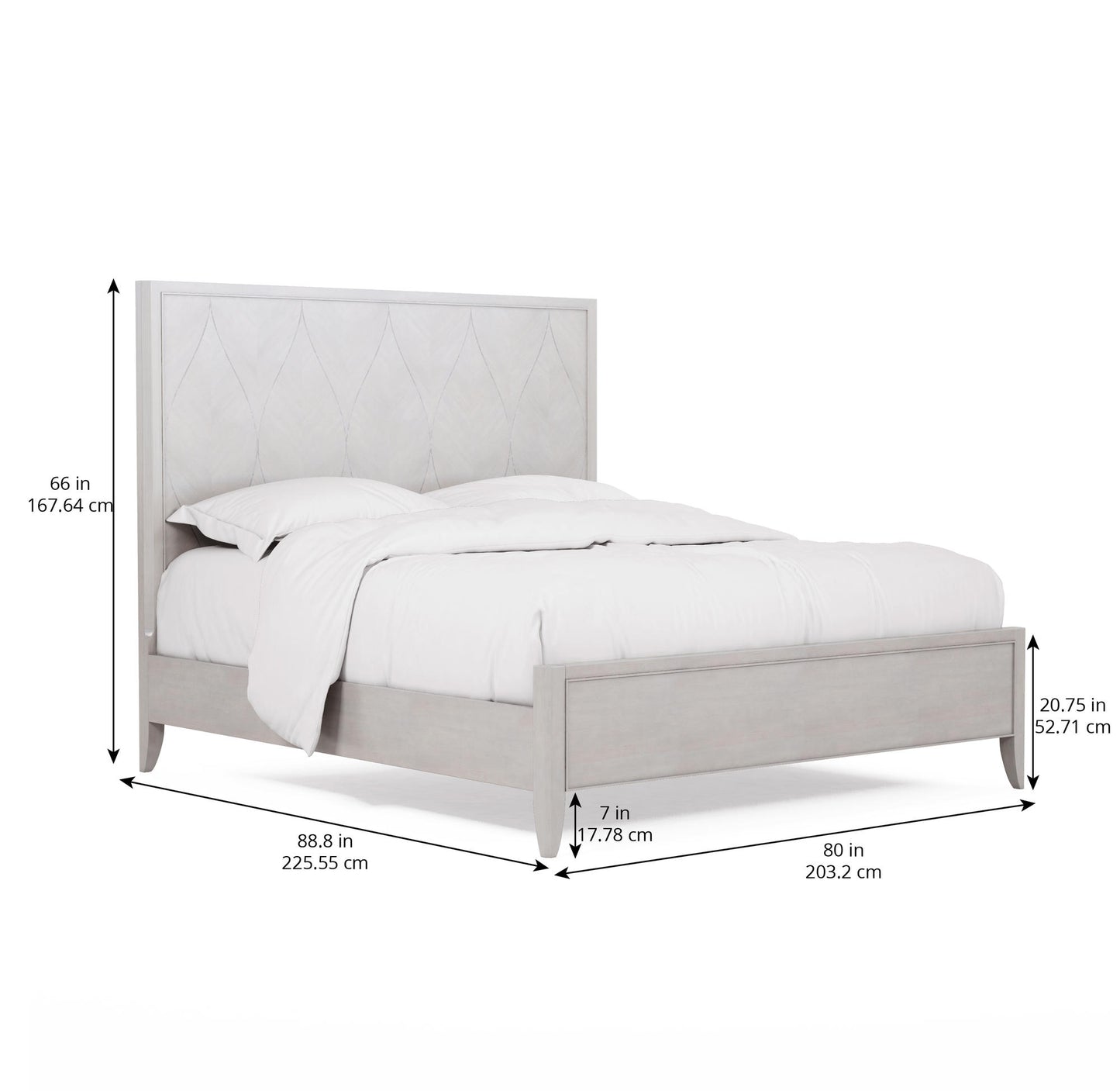 Mezzanine King Panel Bed