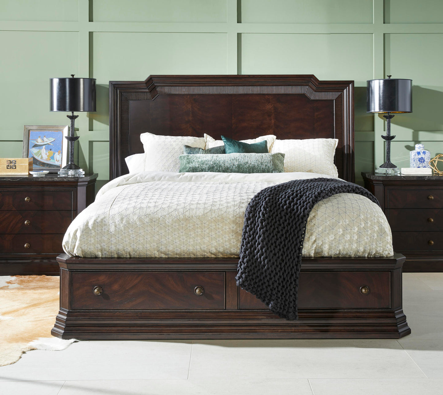 Revival King Panel Storage Bed