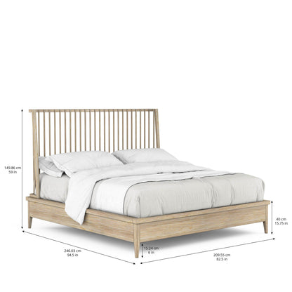 Frame King Spindle Bed