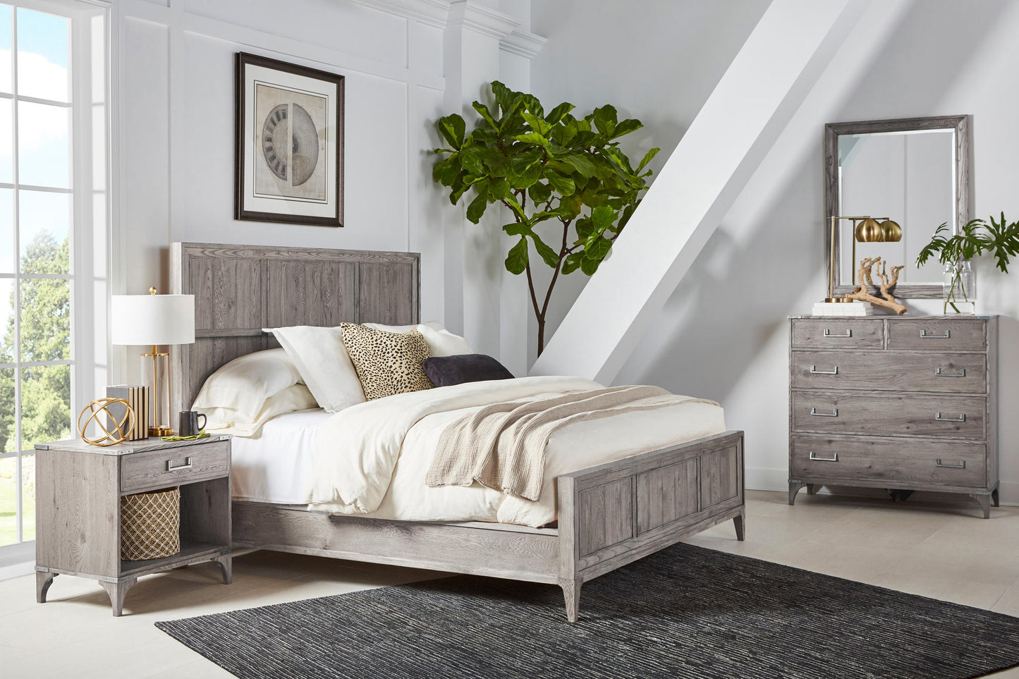 Sojourn Queen Panel Bed