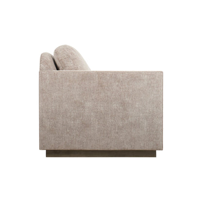 Bastion Sofa, H-Silver