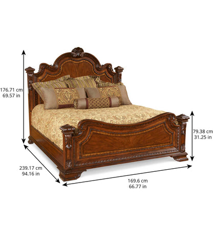 Old World Queen Estate Bed