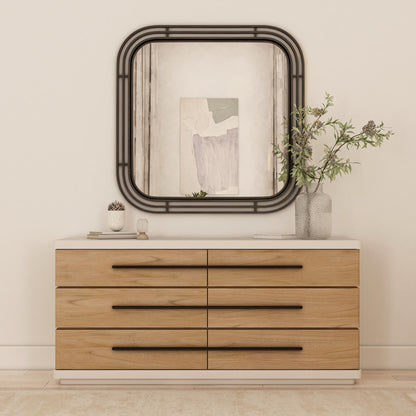 Portico Square Mirror